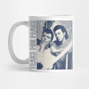 Tears For Fears • • Retro Style Aesthetic Design Mug